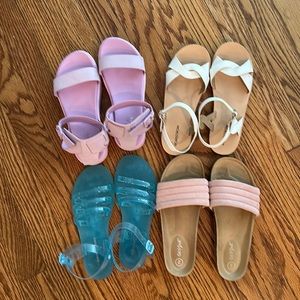 Sandals (4 pair)